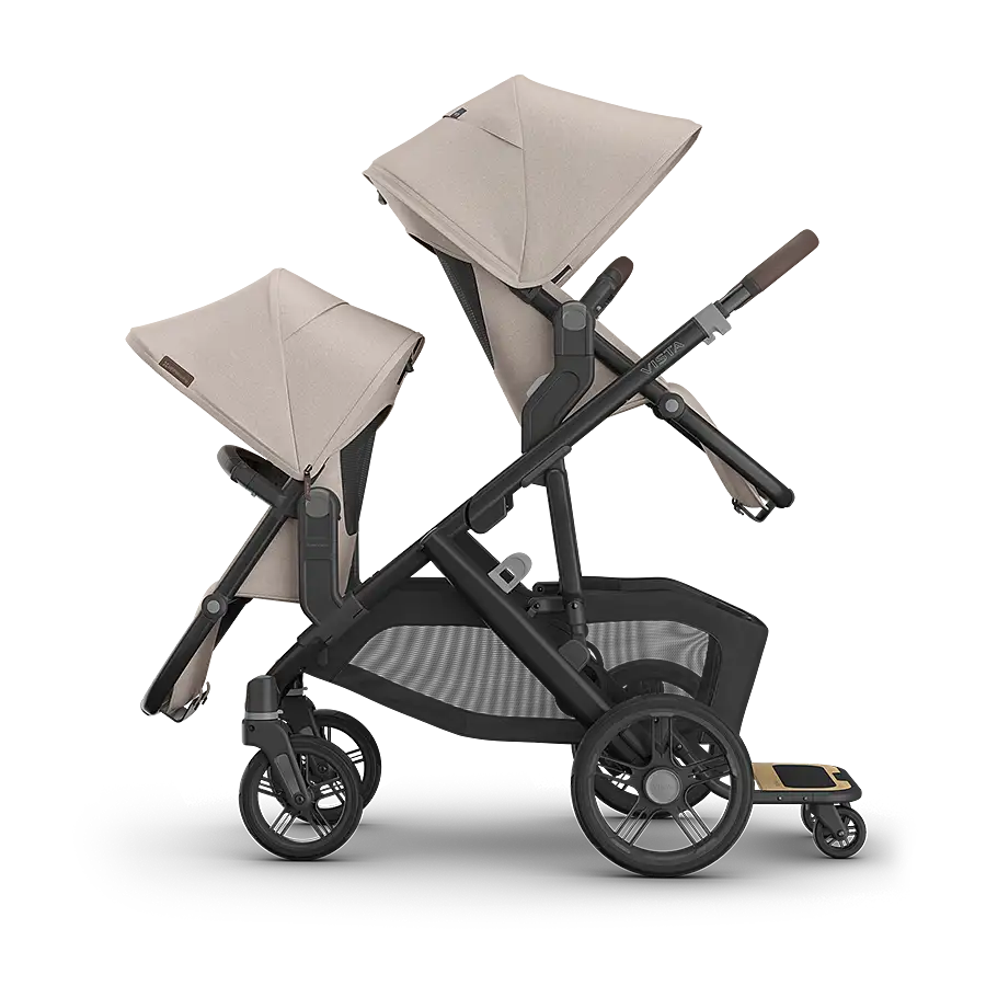 UPPAbaby Vista V3 stroller in double mode